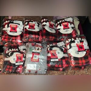 Kohls Jammie Sets, Snow King, Papa & Mama Bear